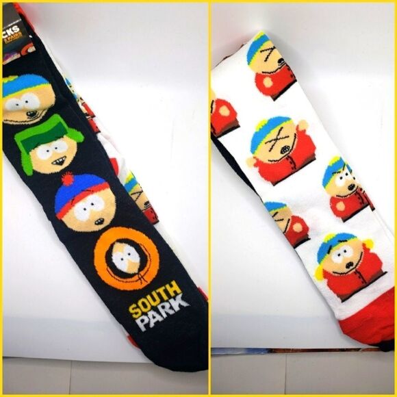 South park Carman and Kenny crew socks - Picture 1 of 7